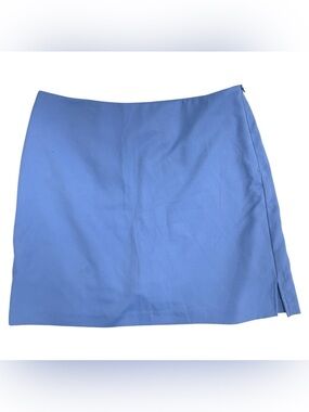 Coral Bay Golf Light Blue Mini Skirt Size M